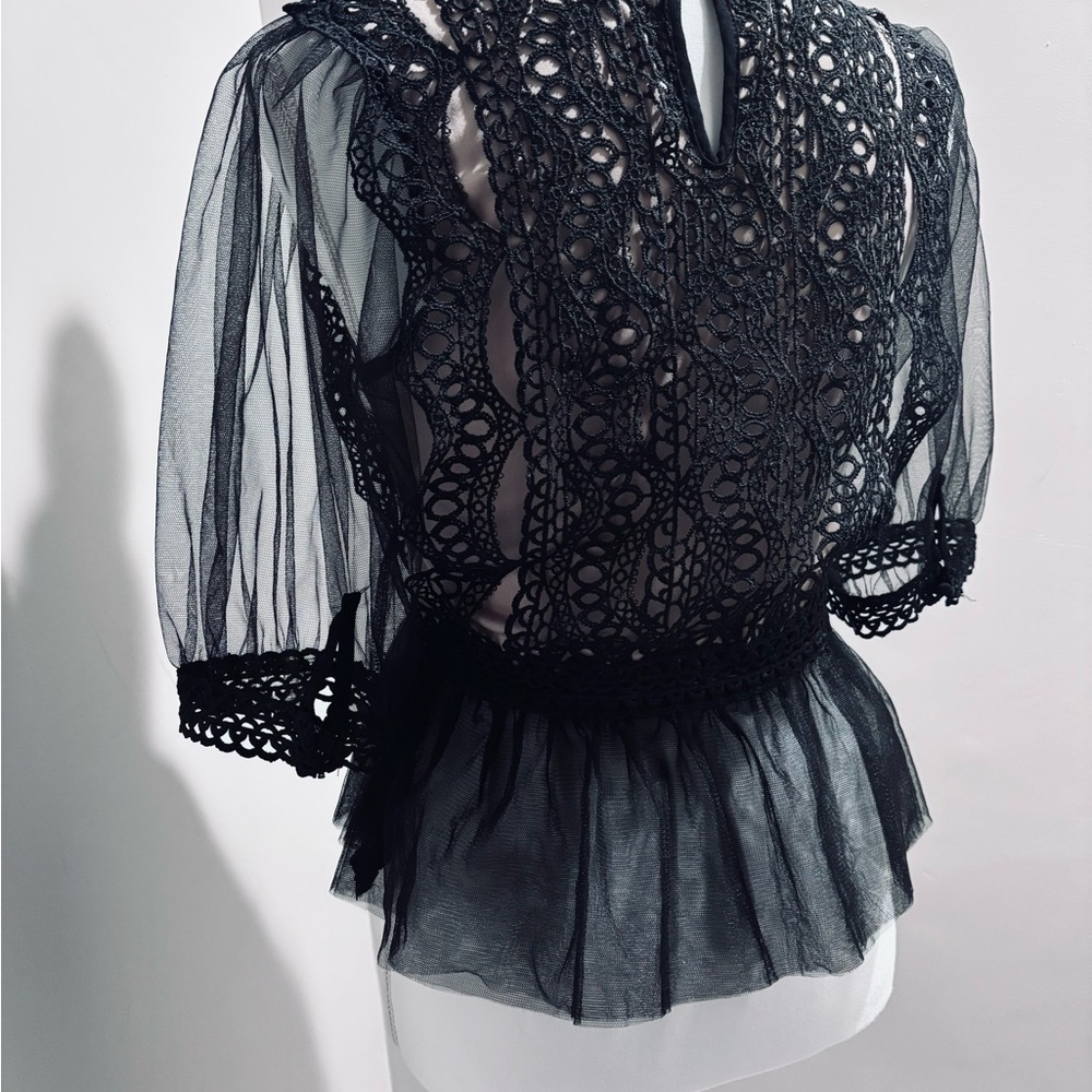 Blashe Black Lace Top